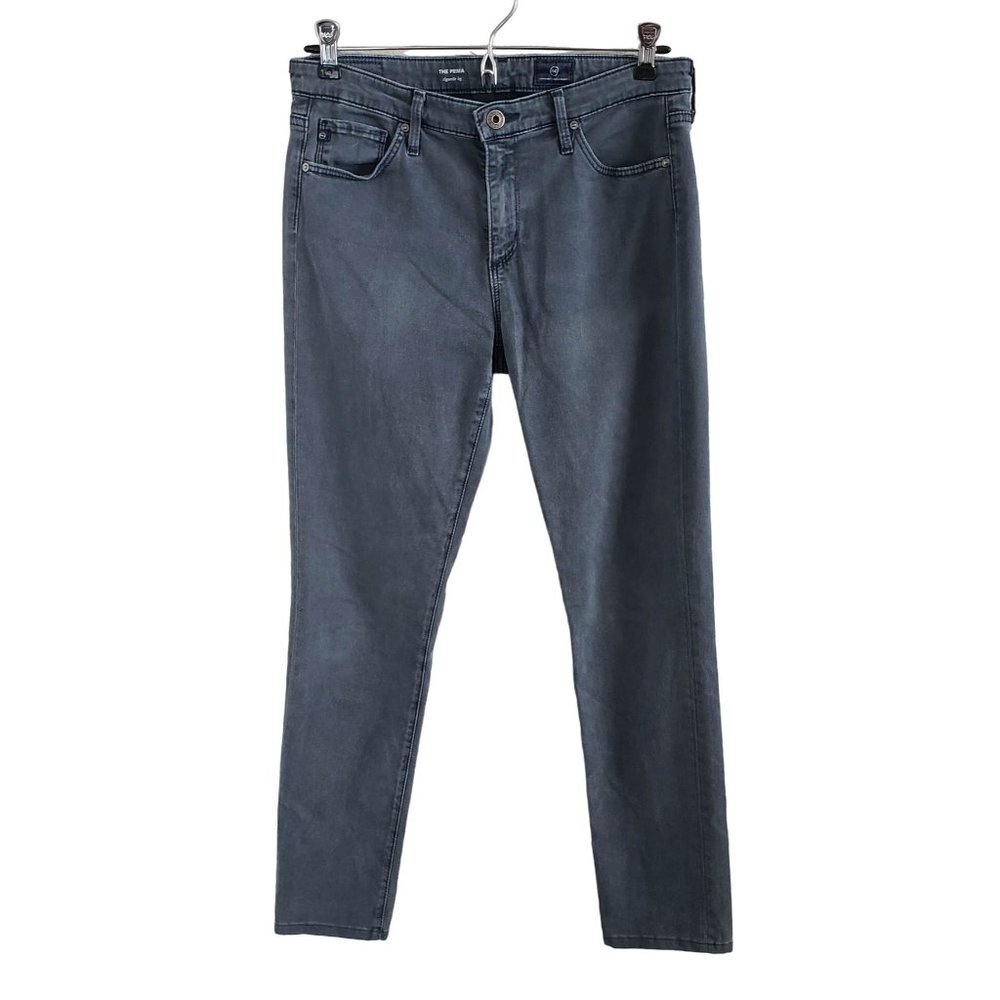 AG Woman's size 28  "The Prima" Cigarette Leg Gray Jean  Cotton Modal